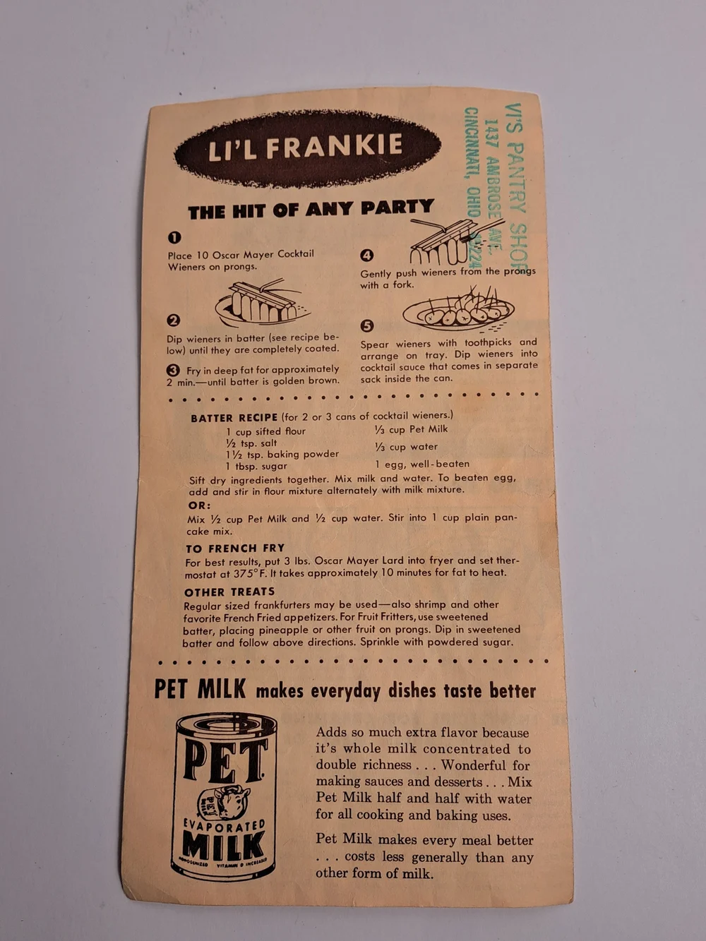 Hirco Party Patty Shells & Mold Holiday 9 Molds with 6 Handles & Recipe Handbook